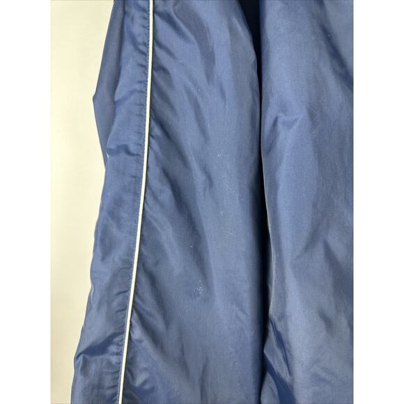 Majestic New York Yankees Jacket Mens XXL Navy Full Zip Nylon FLAWS READ - Picture 3 of 14